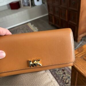 Michael Kors Camel Leather Wallet